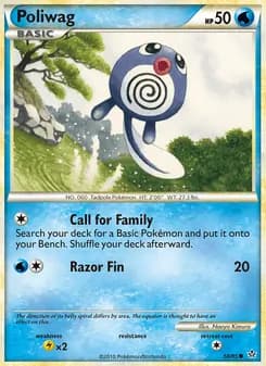 Poliwag — Unleashed — Common