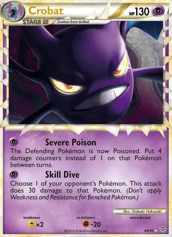 Crobat — Unleashed, Rare PRIME