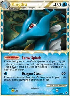 Kingdra — Unleashed — Rare PRIME