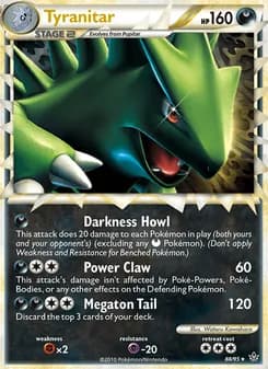 Tyranitar — Unleashed — Rare PRIME