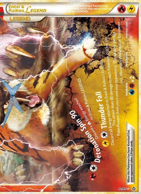 Entei & Raikou LEGEND — Unleashed, LEGEND