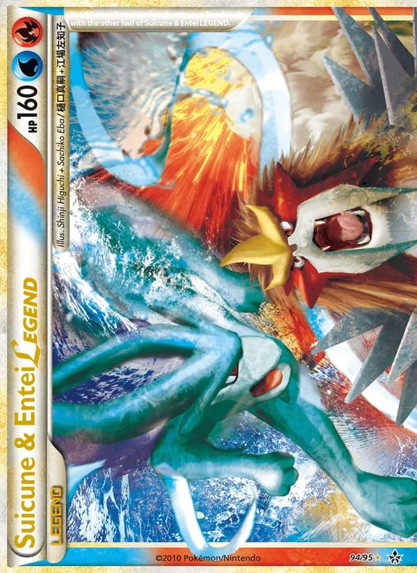 Suicune & Entei LEGEND — Unleashed, LEGEND