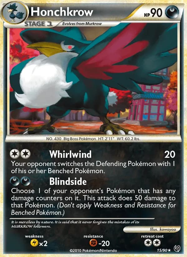 Honchkrow — Undaunted, Rare
