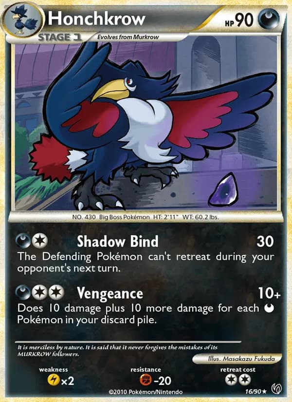 Honchkrow — Undaunted, Rare