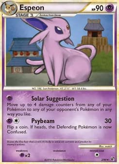 Espeon — Undaunted — Rare Holo