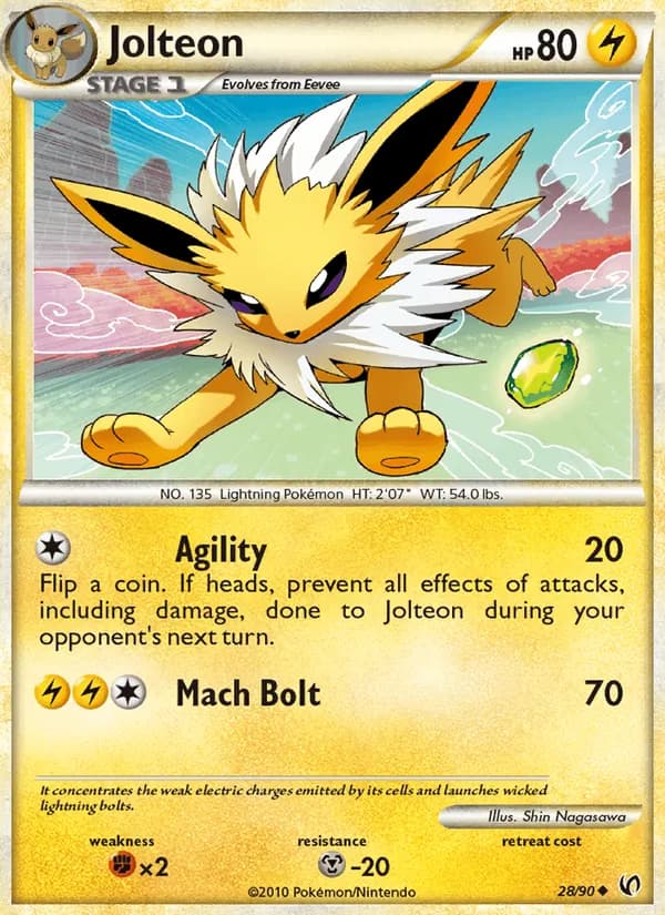 Jolteon — Undaunted, Uncommon