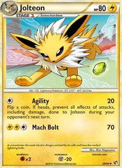Jolteon — Undaunted — Uncommon
