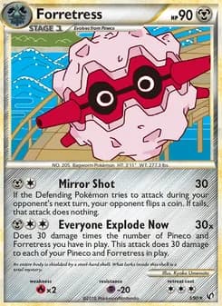 Forretress — Undaunted — Rare Holo