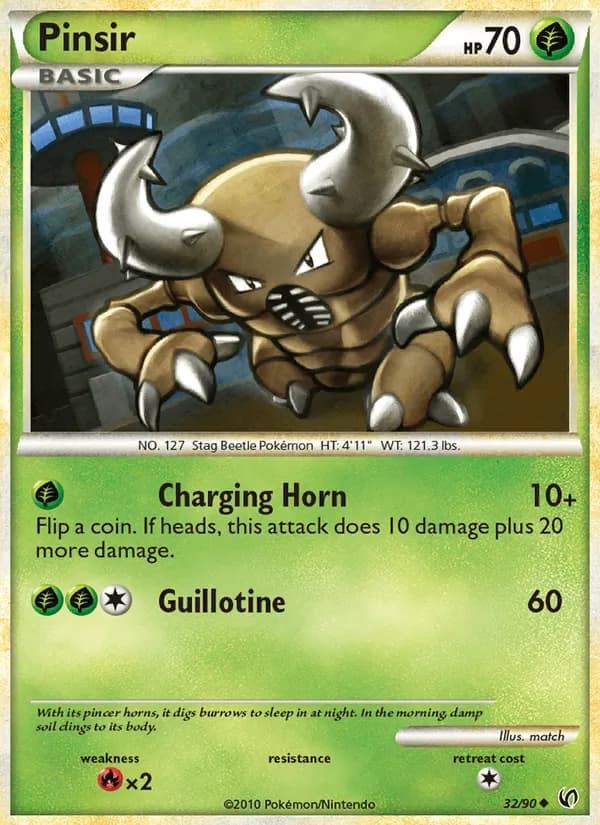 Pinsir — Undaunted, Uncommon
