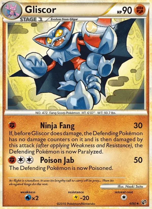 Gliscor — Undaunted, Rare Holo