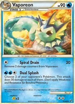 Vaporeon — Undaunted — Uncommon