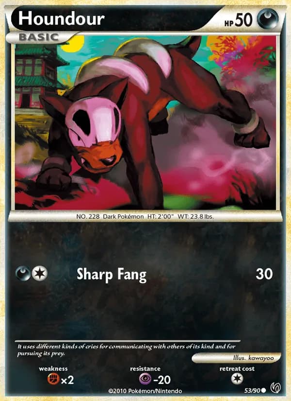 Houndour — Undaunted, Common