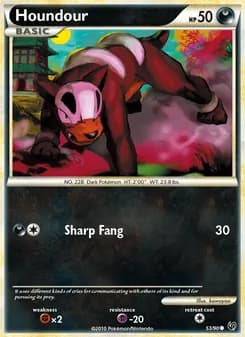 Houndour — Undaunted — Common