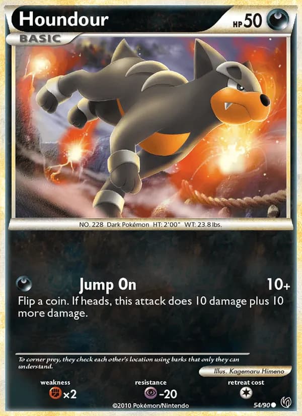 Houndour — Undaunted, Common