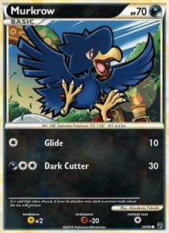 Murkrow — Undaunted — Common