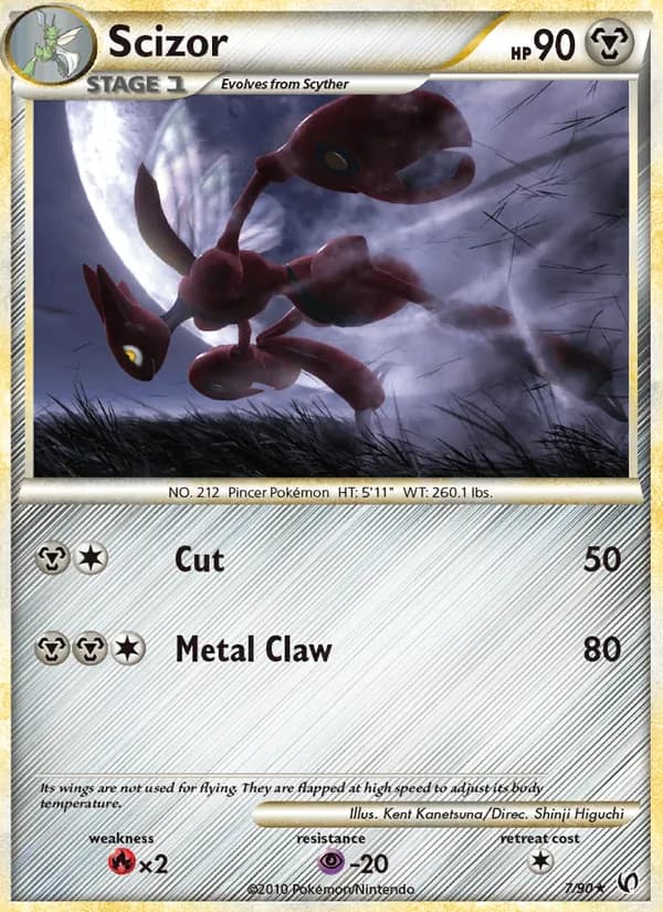 Scizor — Undaunted, Rare Holo