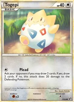 Togepi — Undaunted — Common