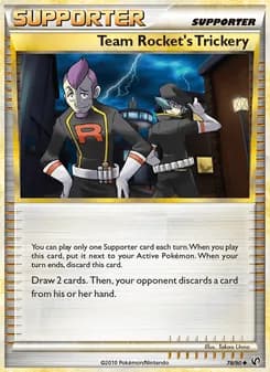 Team Rocket’s Trickery — Undaunted — Uncommon