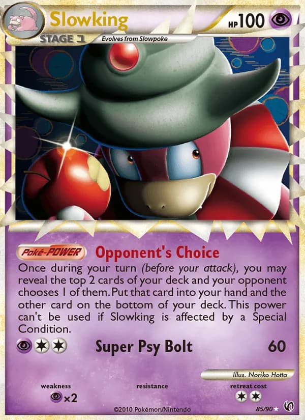 Slowking — Undaunted, Rare PRIME