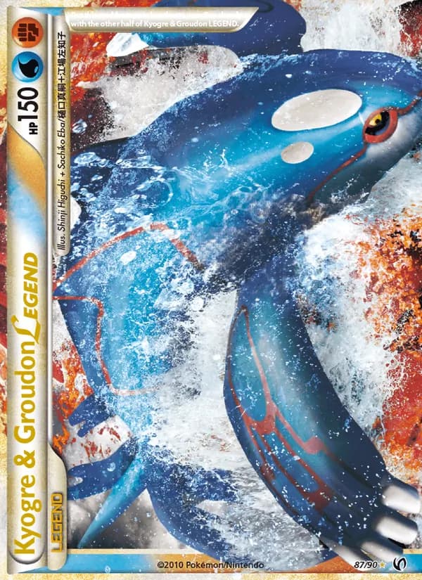 Kyogre & Groudon LEGEND — Undaunted, LEGEND