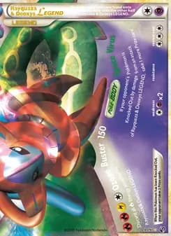 Rayquaza & Deoxys LEGEND — Undaunted — LEGEND
