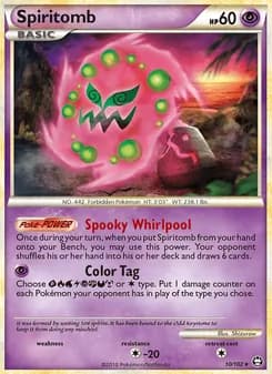 Spiritomb — Triumphant — Rare Holo