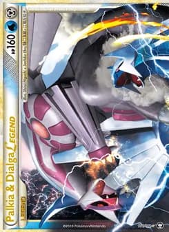 Palkia & Dialga LEGEND — Triumphant — LEGEND