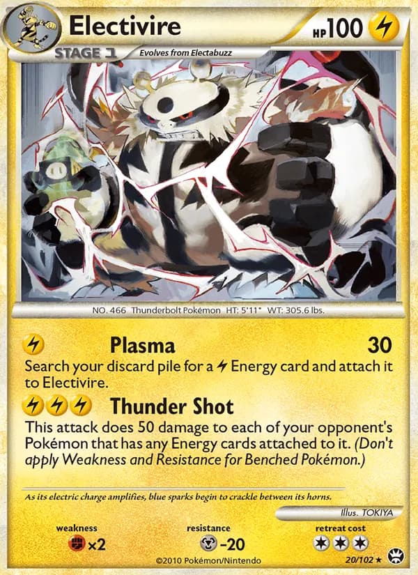 Electivire — Triumphant, Rare