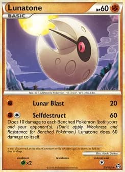 Lunatone — Triumphant — Rare