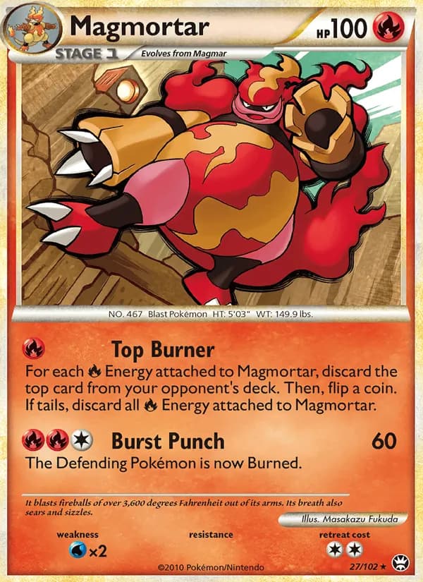 Magmortar — Triumphant, Rare