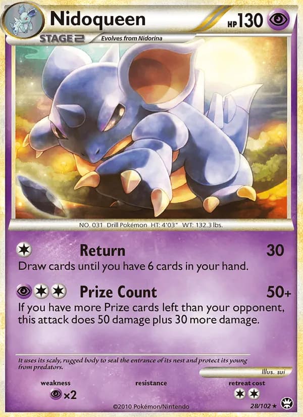 Nidoqueen — Triumphant, Rare