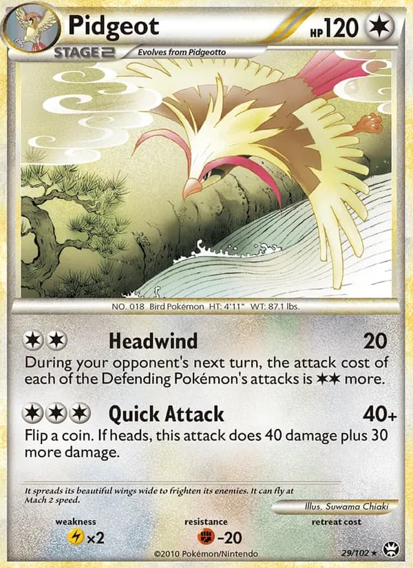 Pidgeot — Triumphant, Rare