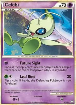 Celebi — Triumphant — Rare Holo