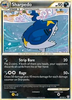 Sharpedo — Triumphant — Rare
