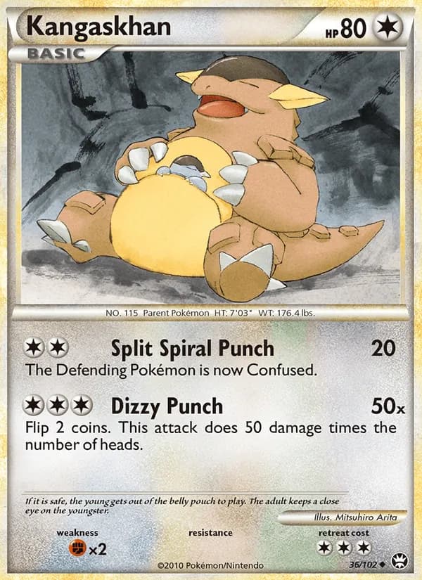 Kangaskhan — Triumphant, Uncommon