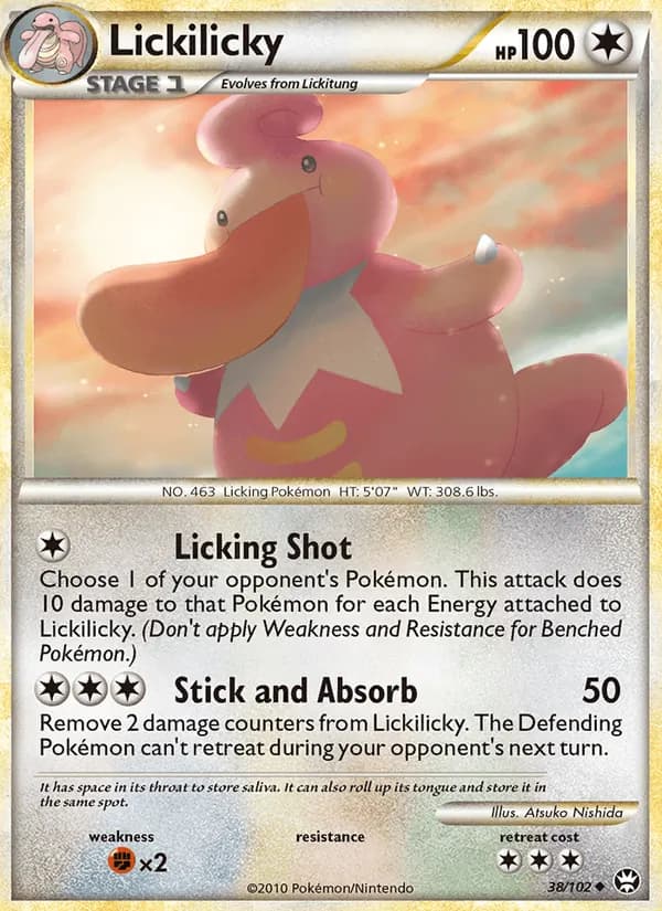 Lickilicky — Triumphant, Uncommon