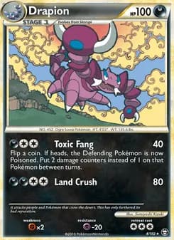 Drapion — Triumphant — Rare Holo