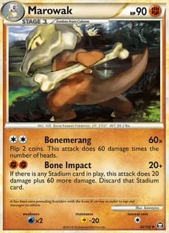 Marowak — Triumphant — Uncommon