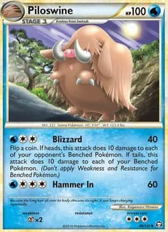 Piloswine — Triumphant — Uncommon