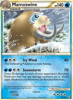Mamoswine — Triumphant — Rare Holo
