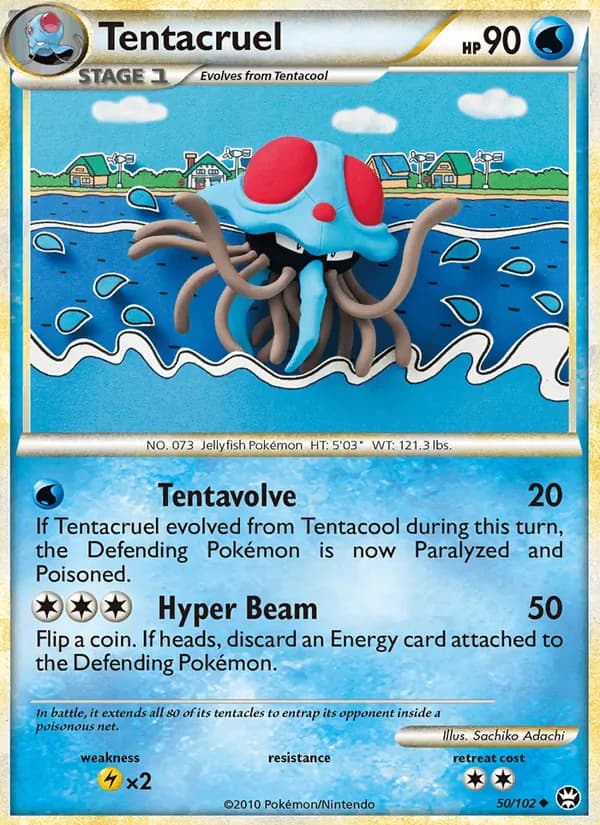 Tentacruel — Triumphant, Uncommon