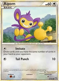 Aipom — Triumphant — Common