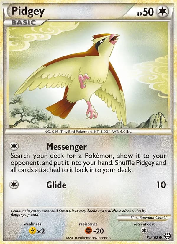 Pidgey — Triumphant, Common