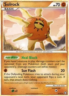 Solrock — Triumphant — Rare Holo