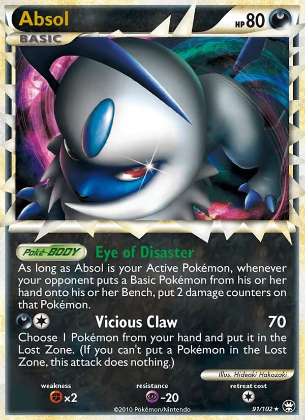 Absol — Triumphant, Rare PRIME