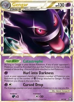 Gengar — Triumphant — Rare PRIME
