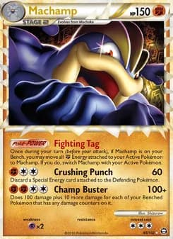 Machamp — Triumphant — Rare PRIME