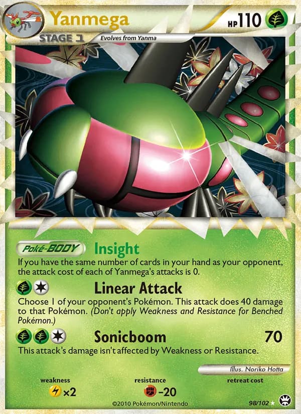 Yanmega — Triumphant, Rare PRIME