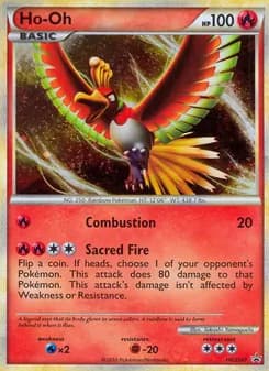 Ho-Oh — HGSS Black Star Promos — Common