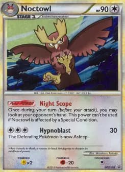 Noctowl — HGSS Black Star Promos — Common